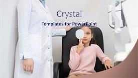  Presentation with standing sitting - Colorful presentation enhanced with cute-little-girl-in-casualwear backdrop and a sky blue colored foreground