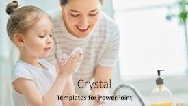  Presentation with viruses - Cool new slides with cute-little-girl backdrop and a lemonade colored foreground