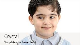  Presentation with arabic - Audience pleasing presentation theme consisting of cute little preschool boy isolated on white mixed race arabic white - african american backdrop and a lemonade colored foreground