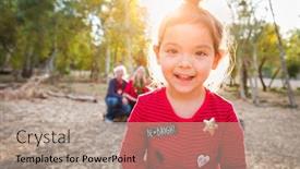  Presentation with baby christmas - PPT layouts enhanced with  background and a  colored foreground