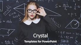 Presentation with black girl - Slide deck consisting of cute physics - education smart student girl wearing background and a dark gray colored foreground