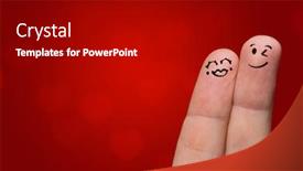  Presentation with death in loving memory - Colorful PPT theme enhanced with cartoon children background symbols - cute smiley fingers loving backdrop and a black colored foreground