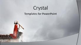  Presentation with facilities school - Presentation having cute supergirl of school age background and a light gray colored foreground