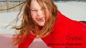  Presentation with cute - Presentation having cute-toothless-young-girl-playing background and a crimson colored foreground