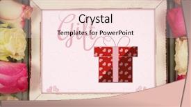  Presentation with valentines - Cool new theme with  backdrop and a  colored foreground