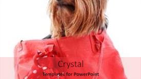  Presentation with super hero dog red - Slide set with cute-yorkshire-terrier-dog background and a red colored foreground