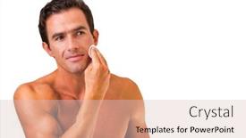  Presentation with cleansing - Slides having cutout-of-young-attractive-man background and a lemonade colored foreground