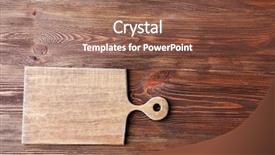  Presentation with wooden board for oktoberfest - Slide set consisting of cutting board on wooden background background and a violet colored foreground