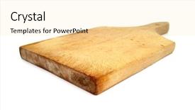  Presentation with wooden board for oktoberfest - Cool new slides with cutting board wooden used backdrop and a lemonade colored foreground