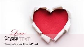  Presentation with car design - PPT layouts consisting of cutting edge - valentine heart card design background and a lemonade colored foreground