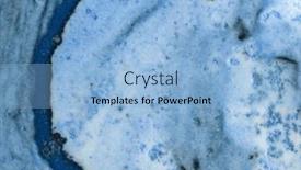  Presentation with texture - Presentation theme featuring cyan-and-blue-jjasper-texture background and a light blue colored foreground