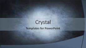  Presentation with female abstract black - PPT theme with smoke texture over black background background and a light blue colored foreground