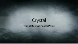  Presentation with smoke - PPT layouts featuring dark cyan - smoke texture over blank black background and a light gray colored foreground