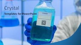  Presentation with hazardous - Slides enhanced with cyanide-cyanide-hazardous-chemical background and a light blue colored foreground