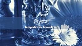  Presentation with reproduction - Amazing PPT theme having cyano-type-blue-print-reproduction backdrop and a ocean colored foreground