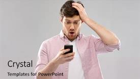  Presentation with cyber bullying - PPT theme having cyber bullying - technology internet and people concept background and a soft green colored foreground