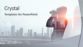  Presentation with cyber attack - Slide set enhanced with cyber crime - be aware of hacker attack background and a cool aqua colored foreground