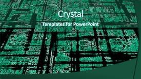  Presentation with cyber - Colorful PPT layouts enhanced with cyber illustration backdrop and a ocean colored foreground