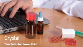  Presentation with cyber - Colorful presentation theme enhanced with cyber junkie ordering drug backdrop and a red colored foreground