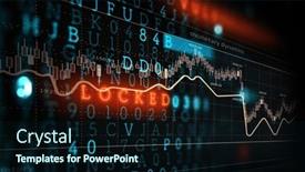  Presentation with cyber security - PPT theme having cyber-security-concept-mixed-media background and a wine colored foreground