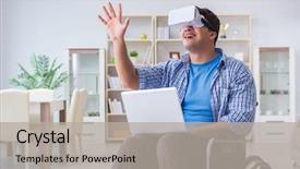  Presentation with sickness - Audience pleasing slide deck consisting of cyber sickness - freelance student studying with laptop backdrop and a light gray colored foreground