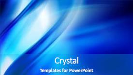  Presentation with blue abstract - Theme featuring cyber space - blue abstract composition background and a cobalt blue colored foreground