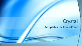  Presentation with blue abstract - Presentation theme with cyber space - blue abstract composition background and a  colored foreground