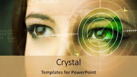  Presentation with terrorism - Colorful presentation theme enhanced with evening dress standing and blowing backdrop and a  colored foreground.