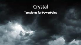  Presentation with tornado - PPT layouts having cyclone - beautiful storm sky with clouds background and a black colored foreground