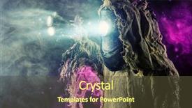  Presentation with steampunk - Slide set enhanced with cyclops - post-apocalyptic futuristic character fantasy steampunk background and a tawny brown colored foreground