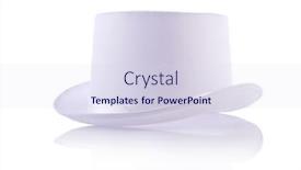  Presentation with cylinder - Presentation theme having cylinder-isolated-on-the-white background and a sky blue colored foreground