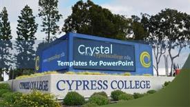  Presentation with marquee - Presentation consisting of cypress-california-28-dec-2022 background and a ocean colored foreground