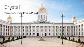  Presentation with orthodox - Audience pleasing PPT layouts consisting of cyril-and-methodius-orthodox-cathedral backdrop and a white colored foreground