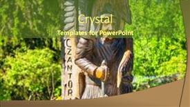  Presentation with wood sculpture - 