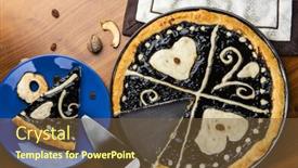  Presentation with traditional - Cool new slides with czech-regional-traditional-hand backdrop and a tawny brown colored foreground