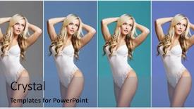  Presentation with dtdc images - PPT theme with dace - collage of different images background and a  colored foreground