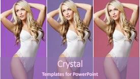  Presentation with different - Audience pleasing presentation theme consisting of dace - collection of different images collage backdrop and a coral colored foreground