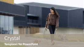  Presentation with dachshund - Slides enhanced with dachshund-dog-walking background and a gray colored foreground