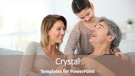  Presentation with father birthday - Audience pleasing PPT layouts consisting of birthday dad - woman with daughter celebrating father's backdrop and a coral colored foreground