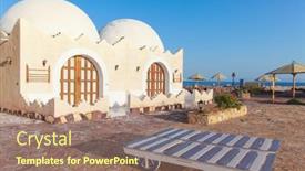  Presentation with revolution - Beautiful theme featuring dahab-egypt-january-30-2011 backdrop and a coral colored foreground