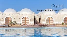  Presentation with revolution - Audience pleasing theme consisting of dahab-egypt-january-30-2011 backdrop and a light blue colored foreground