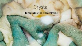  Presentation with dairy - Slide set with dairy-product-mold-background-macro background and a soft green colored foreground