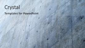  Presentation with dam construction - Cool new PPT theme with dam construction - great big concrete wall focus backdrop and a light blue colored foreground