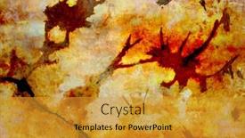  Presentation with iron - Presentation theme featuring damaged-iron-sheet-grunge-background background and a gold colored foreground