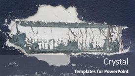  Presentation with decay - Cool new presentation theme with damaged-wall-layers-decay-closeup backdrop and a dark gray colored foreground