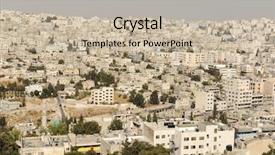  Presentation with syria - PPT theme featuring damascus syria background and a mint green colored foreground