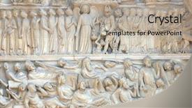  Presentation with notre dame - Cool new presentation theme with dame cathedral paris last judgment backdrop and a mint green colored foreground