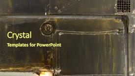  Presentation with wires - Presentation consisting of dampers - culverts air gate wires background and a tawny brown colored foreground