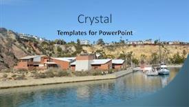  Presentation with maritime - Presentation design consisting of dana-point-ca-november-4 background and a light blue colored foreground