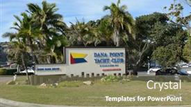  Presentation with november - Presentation theme featuring dana-point-ca-november-4 background and a coral colored foreground